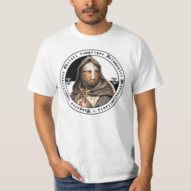 Blonder Templer T-Shirt (Front)