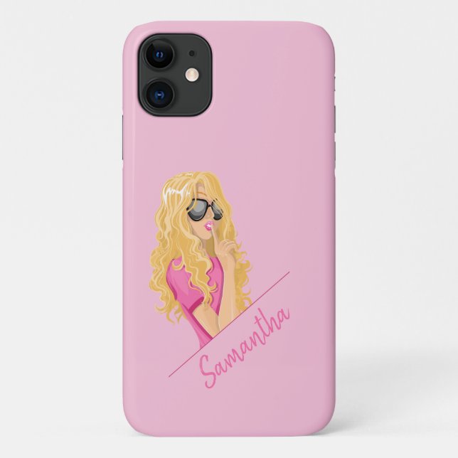 Blondes Do It Best! Custom name Case-Mate iPhone Case (Back)