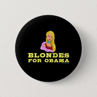 Blondes for Obama Button
