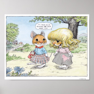 Blondes Plus Amusants Wallace Tripp Poster