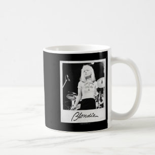 Blondie Black And White Laroid Photo Vintage Band  Coffee Mug