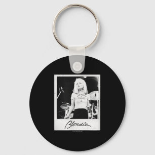 Blondie Black And White Laroid Photo Vintage Band  Keychain
