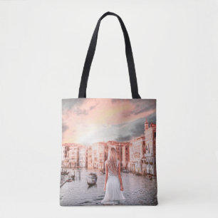 Blondie In Romantic Venice         Tote Bag