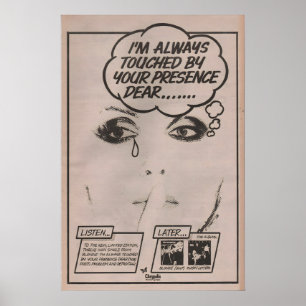 BLONDIE POSTER 1978 original NME - I am always