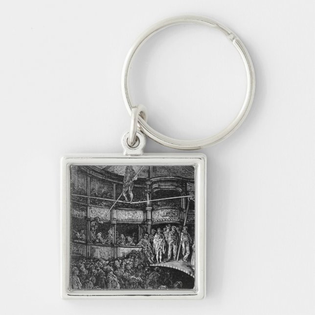 Blondin at Shoreditch Keychain (Front)