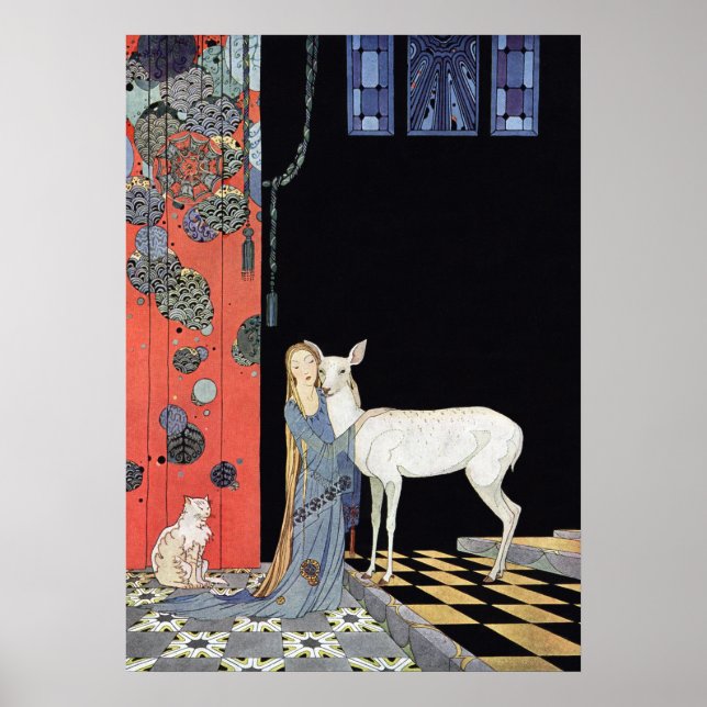 Blondine by Virginia Frances Sterrett Poster (Front)