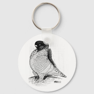 Blondinette Pigeon Laced 1978 Keychain