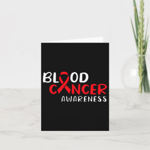 Blood Cancer Awareness 3 Card