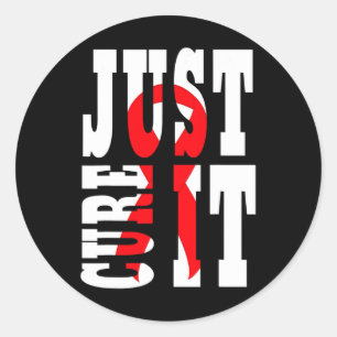 Blood Cancer Awareness Day Leukaemia Disease Suppo Classic Round Sticker