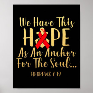 Blood Cancer Awareness Day Leukaemia Disease Suppo Poster