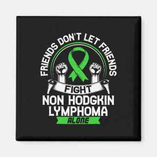 Blood Cancer Awareness Lime Green Ribbon Magnet