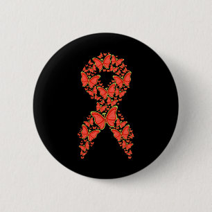 Blood Cancer Awareness Motivation Support Disorder 2 Inch Round Button