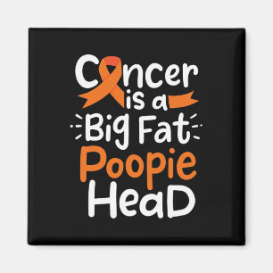 Blood Cancer Awareness Ribbon Leukaemia Poopie Hea Magnet