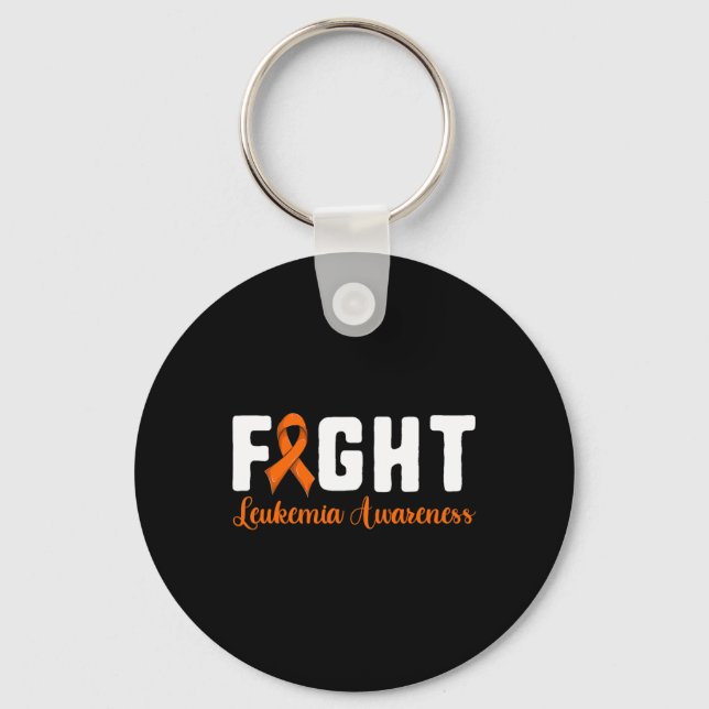 Blood Cancer Awareness Shirt3 Keychain (Front)