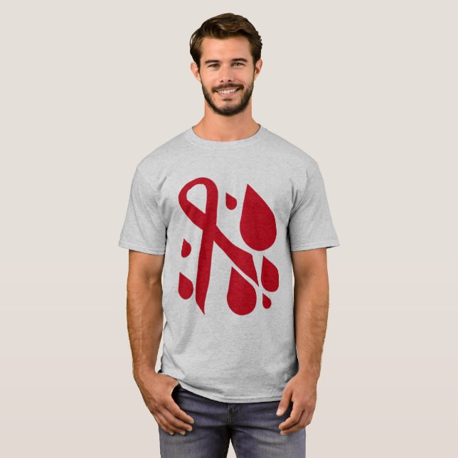 Blood cancer awareness T-Shirt (Front Full)