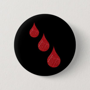 Blood Cancer blood cancer awareness 2 Inch Round Button