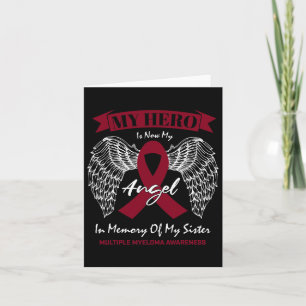 Blood Cancer In Memory Of Sister Multiple Myeloma  Card