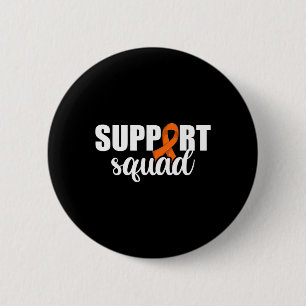 Blood Cancer Support Squad 1 2 Inch Round Button