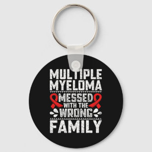 Blood Cancer Survivor Plasma Cell Myeloma Awarenes Keychain