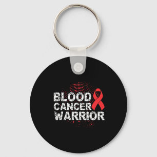 Blood Cancer Warrior Keychain