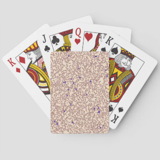 Blood CBC Slide Classic Playing Cards