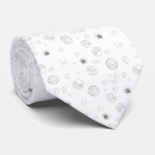 Blood Cells — Black on White Tie