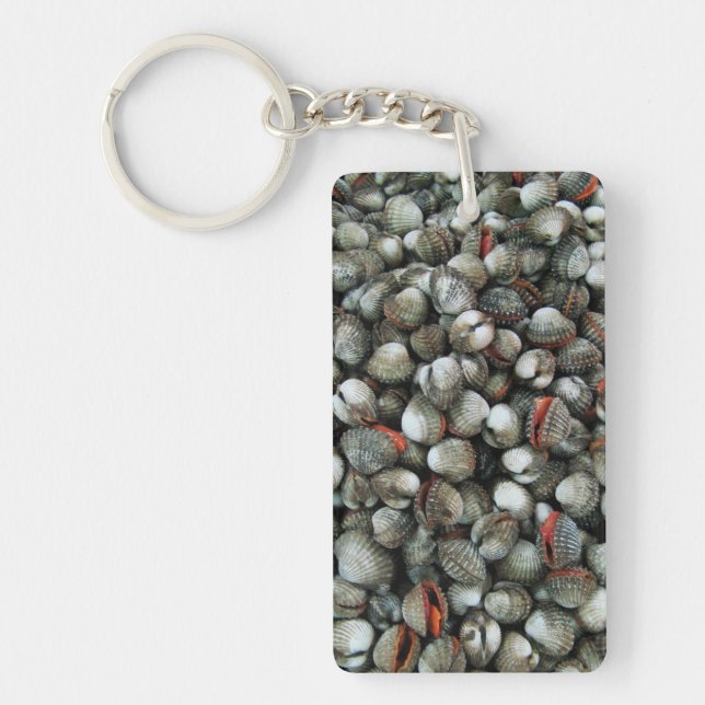 Blood Cockle Shells Keychain (Front)