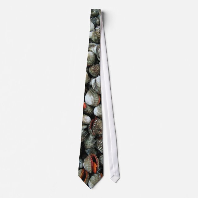 Blood Cockle Shells Tie (Front)