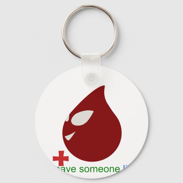 blood donation keychain (Front)