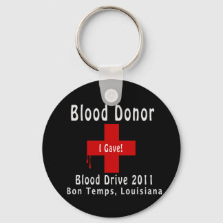 blood donor 2011 W-drops Keychain