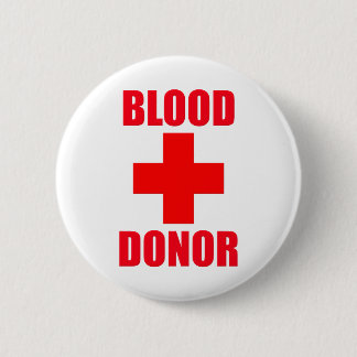 Blood Donor 2 Inch Round Button