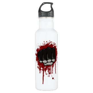 Blood fist 710 ml water bottle
