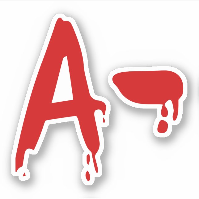 Blood Group A- Negative #Horror Hospital (Front)