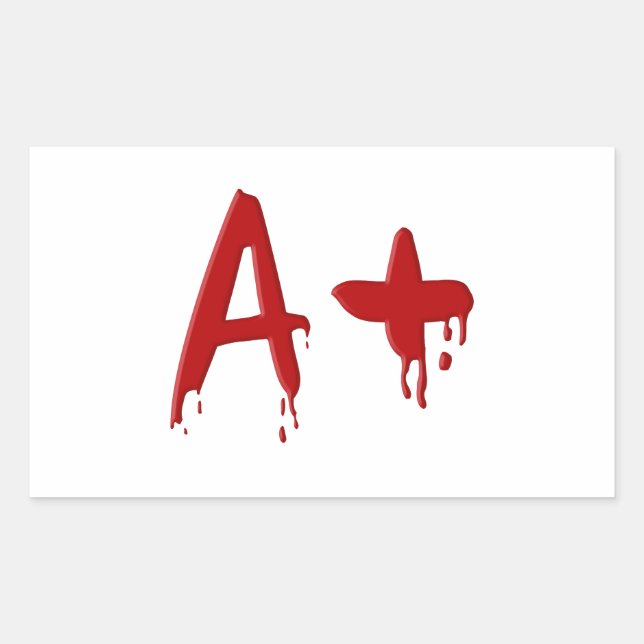 Blood group A positive Sticker (Front)