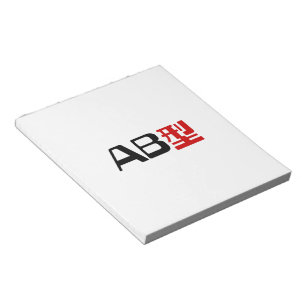 Blood Group AB Japanese Kanji Notepad