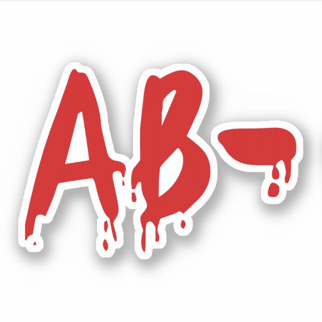 Blood Group AB- Negative #Horror Hospital (Front)
