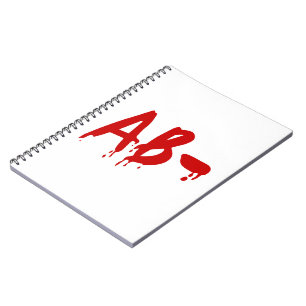 Blood Group AB- Negative #Horror Hospital Notebook