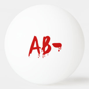 Blood Group AB- Negative #Horror Hospital Ping Pong Ball