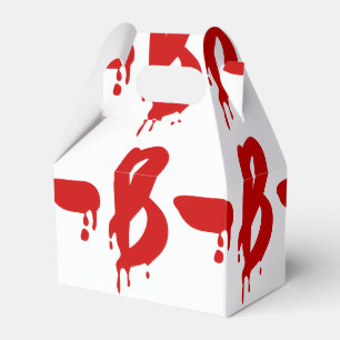 Blood Group B- Negative #Horror Hospital Favor Box