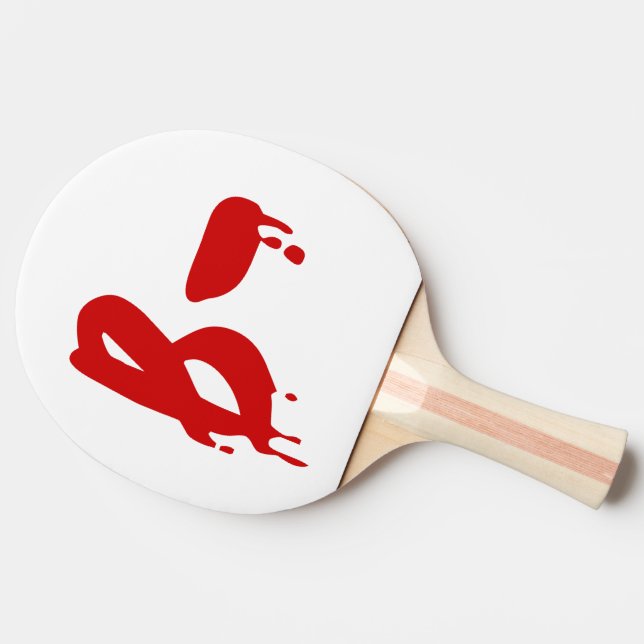Blood Group B- Negative #Horror Hospital Ping Pong Paddle (Side)