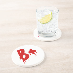 Blood Group B+ Positive #Horror Hospital Coaster