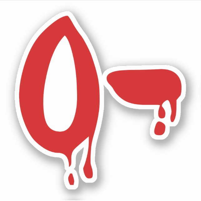 Blood Group O- Negative #Horror Hospital (Front)