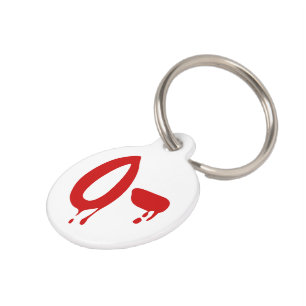 Blood Group O- Negative #Horror Hospital Pet Tag
