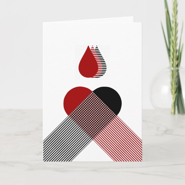 Blood Holiday Card (Front)