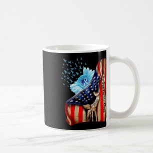 Blood Inside Me Flag Ovarian Cancer Awareness Amer Coffee Mug