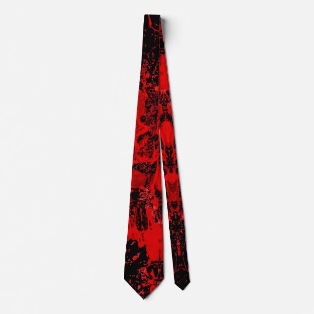 Blood King Mask of Horror Tie (Front)