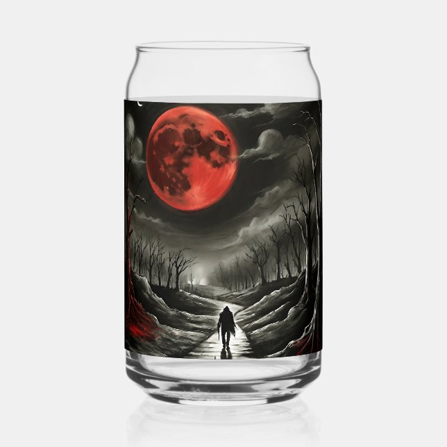 Blood moon  can glass (Front)