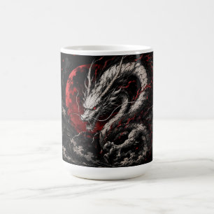 Blood Moon Dragon Coffee Mug