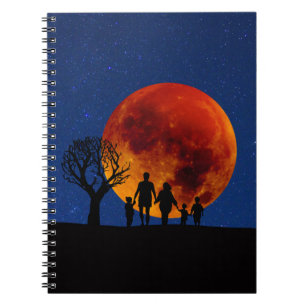 Blood Moon Lunar Eclipse Family Notebook