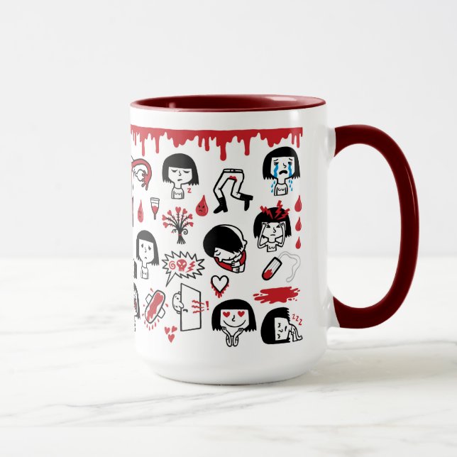 Blood Moon mugg Mug (Right)